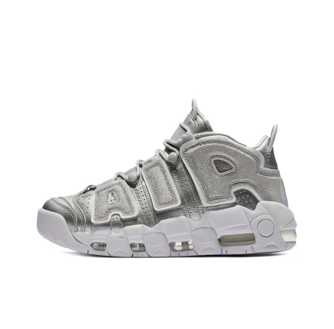 Putian Shoes Big Pippen Air Platinum Panda Liquid Silver Running Air Cushion Thick-soled Sports Casual Men's and Women's Basketball Shoes