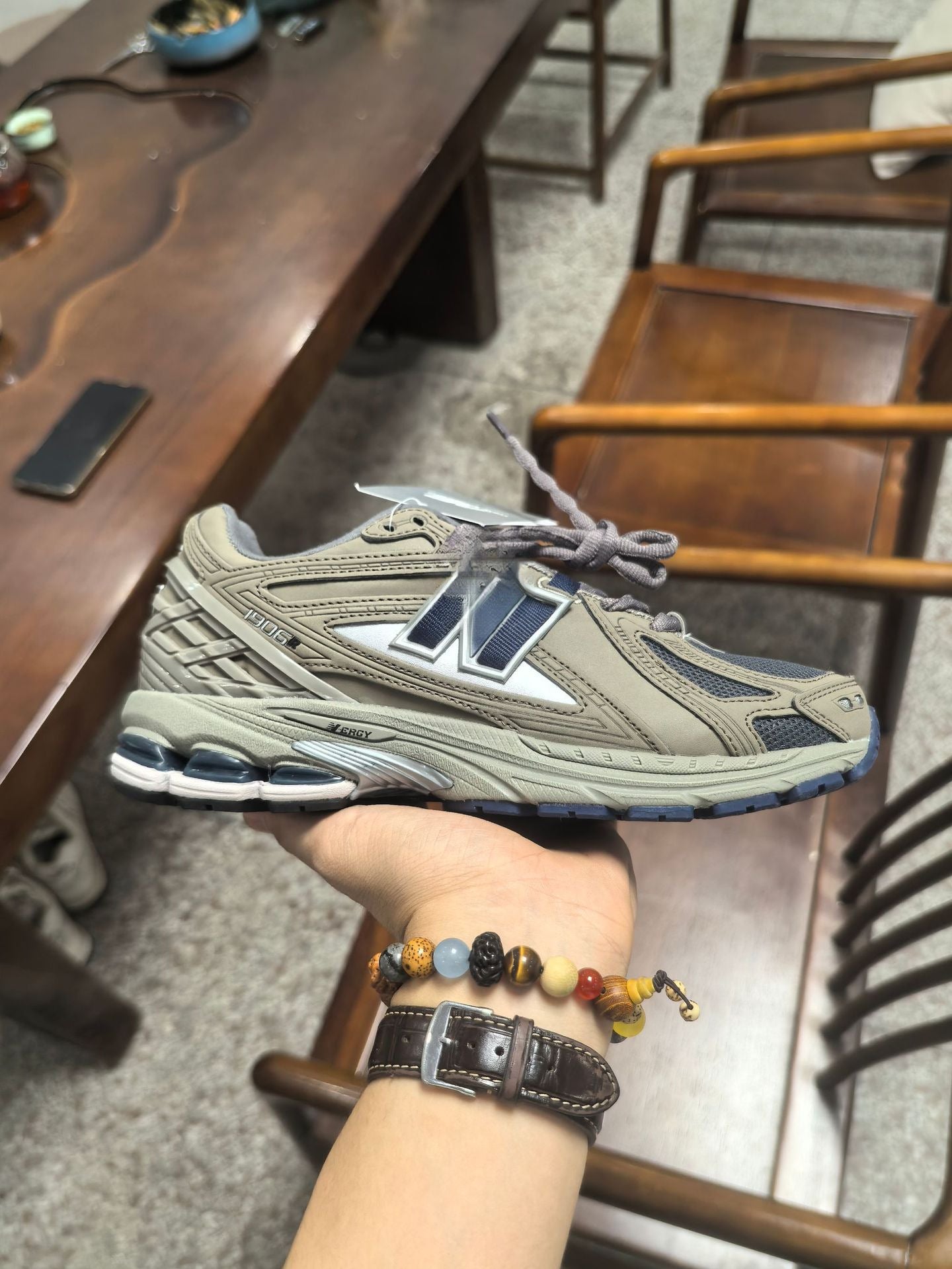 New Balance 1906R Fashion Mesh Breathable Low Top Running Shoes High Quality Versatile Durable Sneakers For Men & Women