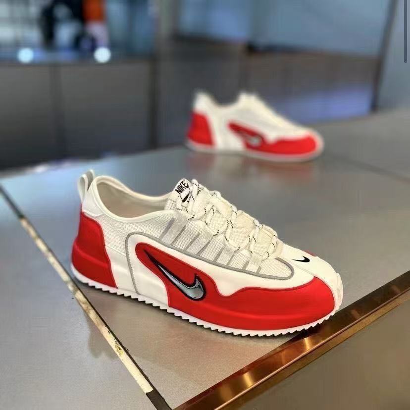 Cross-border extra large size 48 thick sole heightened fashion color-blocking 2025 autumn new breathable and versatile low-top casual men's shoes