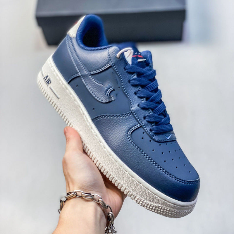 Explor Nike What The LA Collaboration Mandarin Duck Air Force One Versatile Casual Sportsboard Shoes for Men and Women AF1 Trendy Shoes