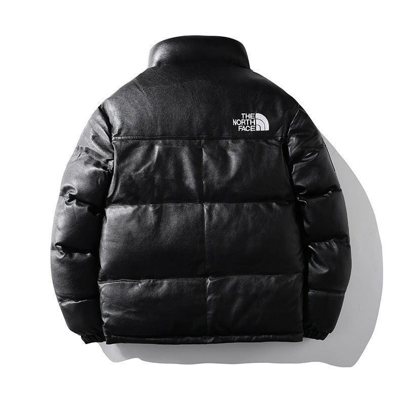 The North Face 2026 Fall/Winter Padded Jacket Down Couple Thickened Loose Clothes Men's and Women's Padded Jackets Bread Jackets Stand Collar