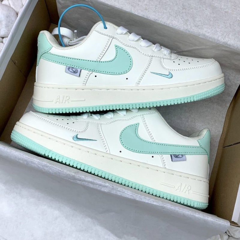 Nike shoes Explosive AF1 Silver Campus Cheap Casual Versatile Men and Women Ins Couple Trend Luck Adult Order Breathable