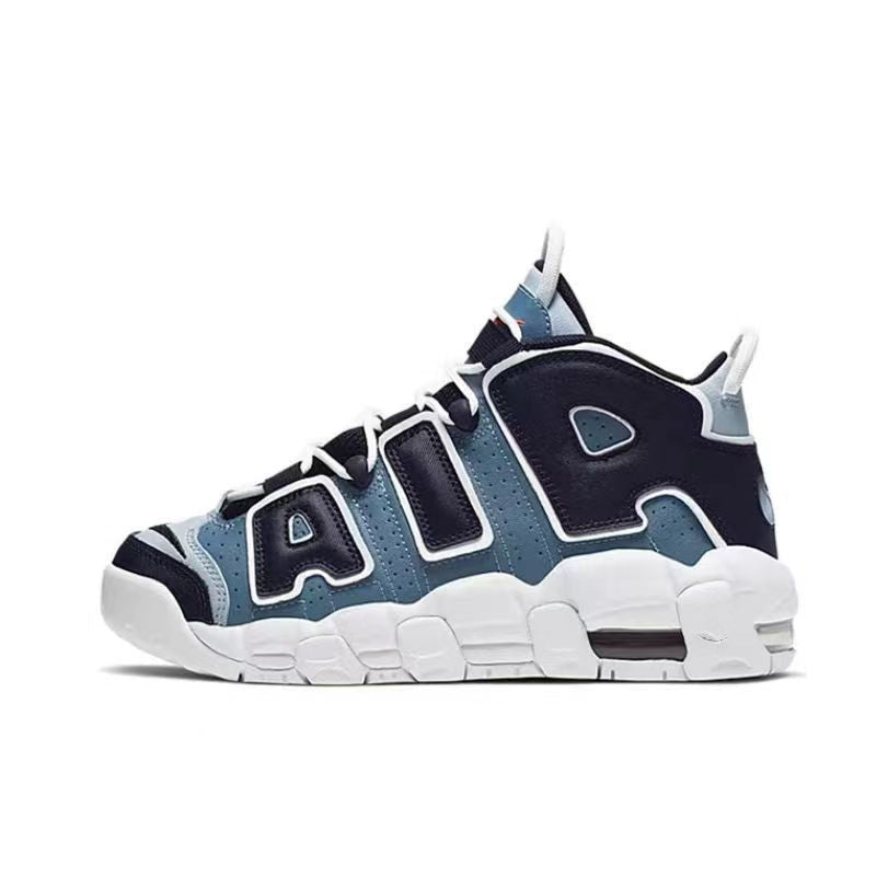 Putian Shoes Big Pippen Air Platinum Panda Liquid Silver Running Air Cushion Thick-soled Sports Casual Men's and Women's Basketball Shoes