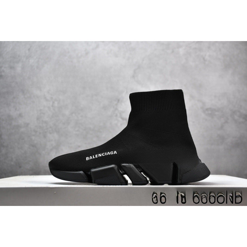 Balenciaga Putian socks, shoes, stretchy high-top dad shoes, men's and women's platform height-boosting shoes, casual and versatile couple sneakers