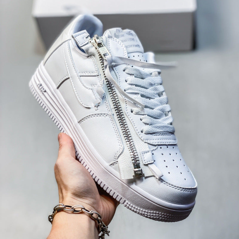 Explor Nike What The LA Collaboration Mandarin Duck Air Force One Versatile Casual Sportsboard Shoes for Men and Women AF1 Trendy Shoes