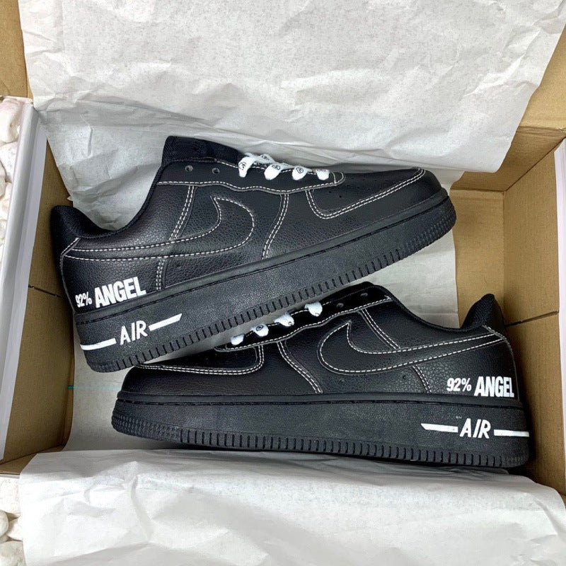 Nike shoes Explosive AF1 Silver Campus Cheap Casual Versatile Men and Women Ins Couple Trend Luck Adult Order Breathable