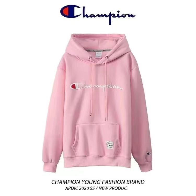 champion New trendy brand spring and autumn embroidered sweatshirts, men's and women's couple hats, sweatshirts, hooded loose tops, jackets