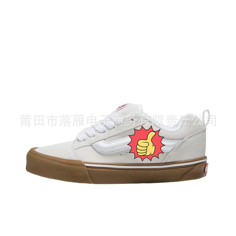 Vans [Cross-border exclusive] Putian shoes, Wanjiasi bread shoes, thick tongue board shoes, men's skateboard shoes, women's wear-resistant and comfortable