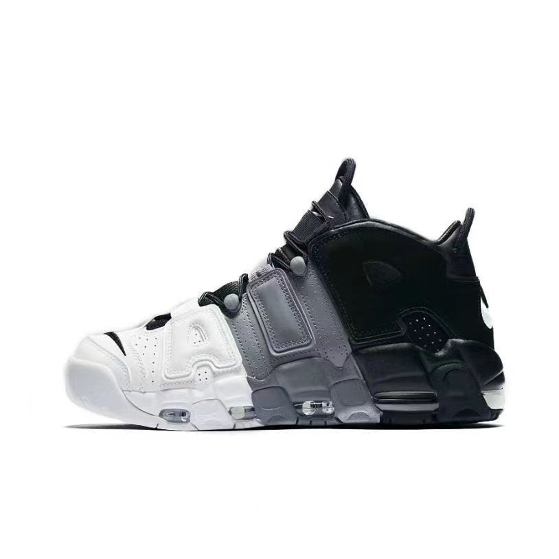 Putian Shoes Big Pippen Air Platinum Panda Liquid Silver Running Air Cushion Thick-soled Sports Casual Men's and Women's Basketball Shoes