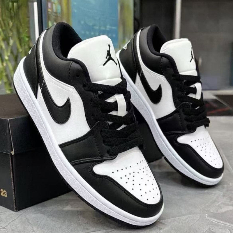 Nike shoes AjExplosive AJ1 Black Warrior All-Star Patent Leather Low-Top Crack Men's and Women's ins Trend Versatile Casual Sports Shoes