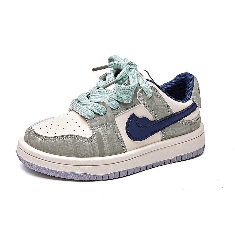 Nike Children's skateboard shoes autumn new 2025 new AJ children's shoes girls soft sole trendy brand boys Forrest Gump casual sneakers