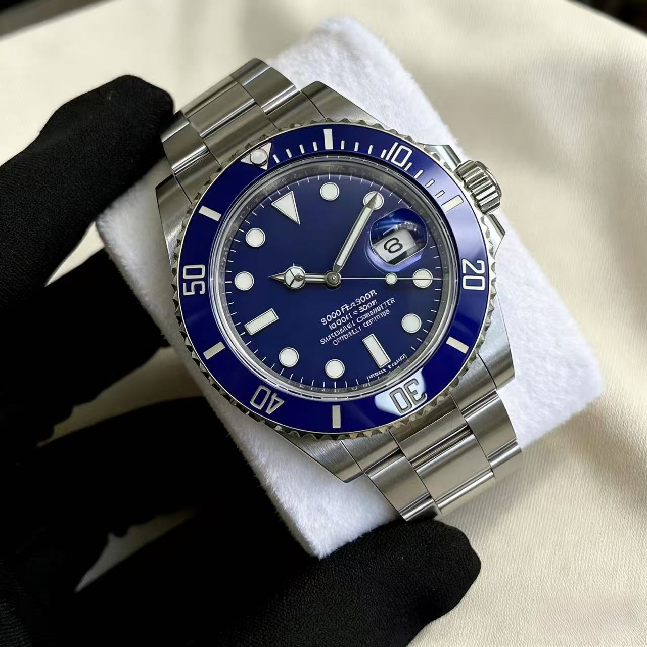 Rolex Labor's home green ghost business fully automatic machinery fashion casual steel belt men's watch wholesale dropshipping source factory
