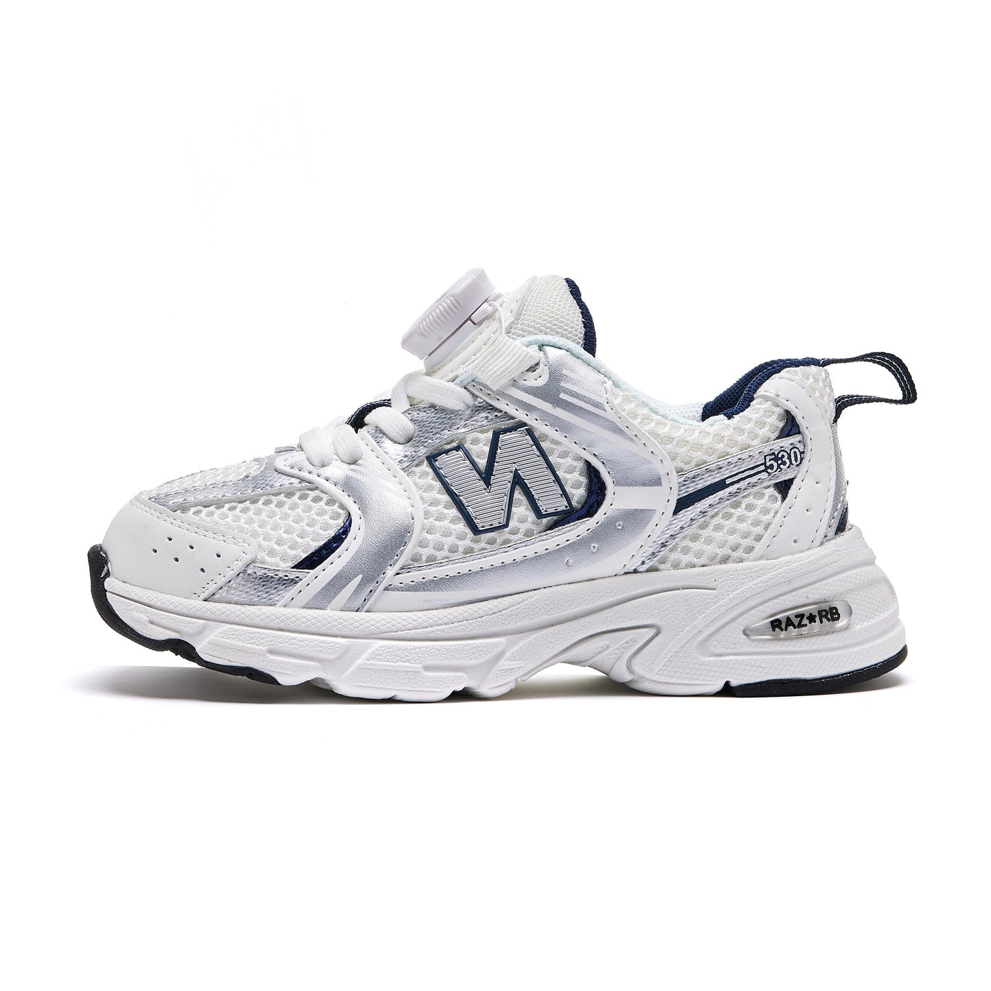 New balance Children's shoes wholesale 2025 spring and autumn new girls' parent-child sneakers four seasons boys' dad shoes children's casual shoes