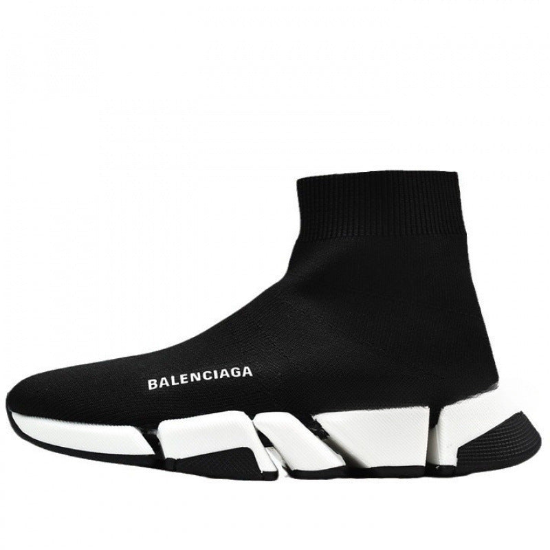 Balenciaga Putian socks, shoes, stretchy high-top dad shoes, men's and women's platform height-boosting shoes, casual and versatile couple sneakers