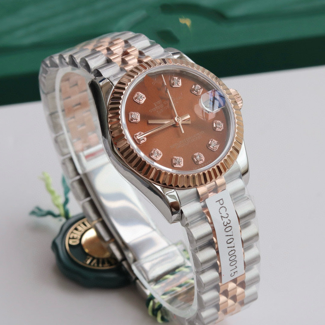 ROLEX GS Factory Oyster Perpetual Datejust Ladies Diamond Star 2236 Fully Automatic Mechanical Ladies Watch