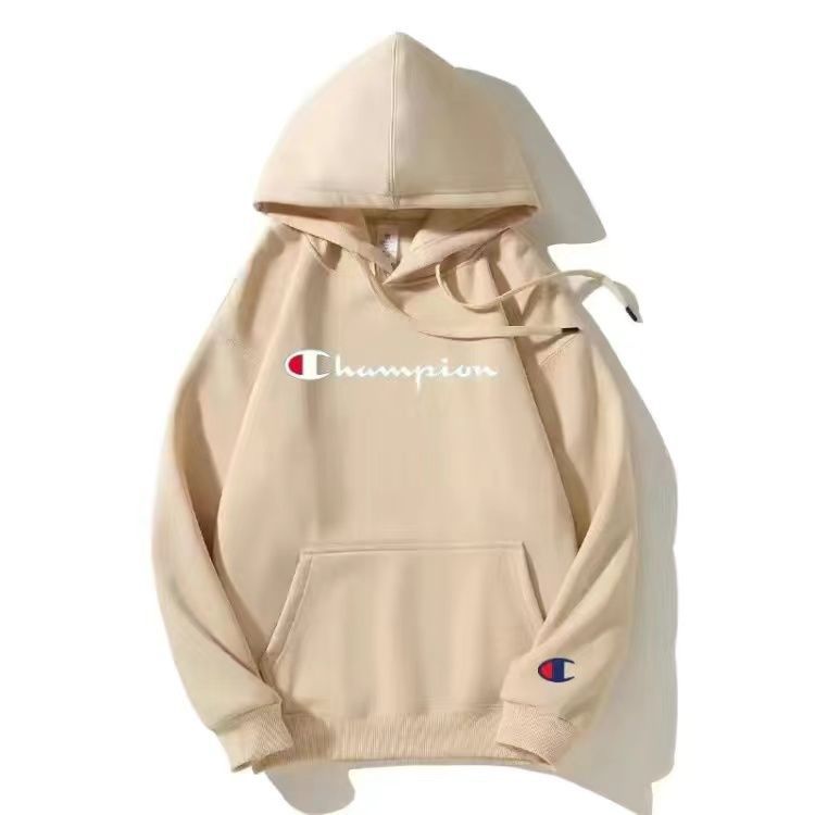 champion New trendy brand spring and autumn embroidered sweatshirts, men's and women's couple hats, sweatshirts, hooded loose tops, jackets