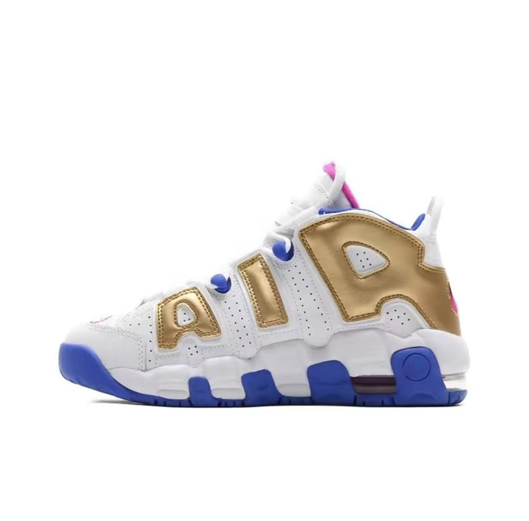 Putian Shoes Big Pippen Air Platinum Panda Liquid Silver Running Air Cushion Thick-soled Sports Casual Men's and Women's Basketball Shoes