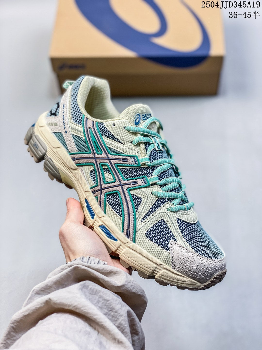 Asics Cross border wholesale Gel-Kahana 8 Ser sneakers men's and women's retro shock-absorbing anti-slip mesh breathable running shoes