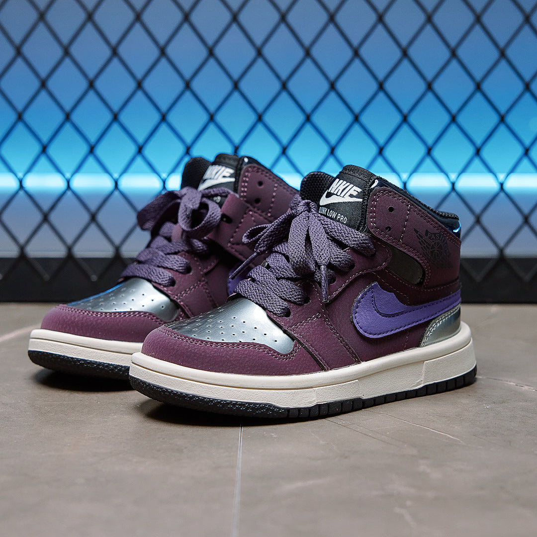 Nike Children's skateboard shoes autumn new 2025 new AJ children's shoes girls soft sole trendy brand boys Forrest Gump casual sneakers