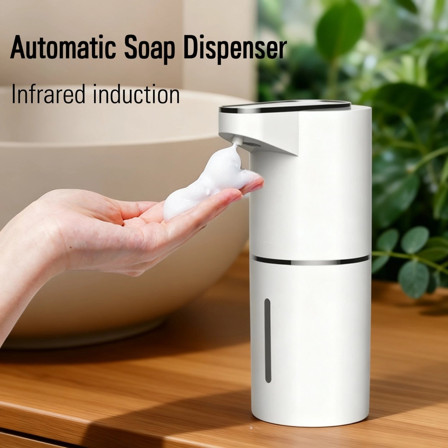 Cross-border new intelligent induction foam hand washer automatic soap dispenser electric hand sanitizer machine wall mounted aerator