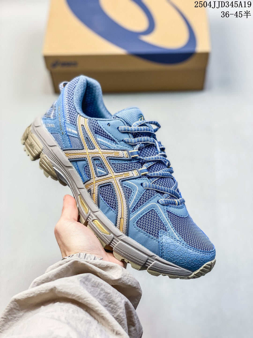 Asics Cross border wholesale Gel-Kahana 8 Ser sneakers men's and women's retro shock-absorbing anti-slip mesh breathable running shoes