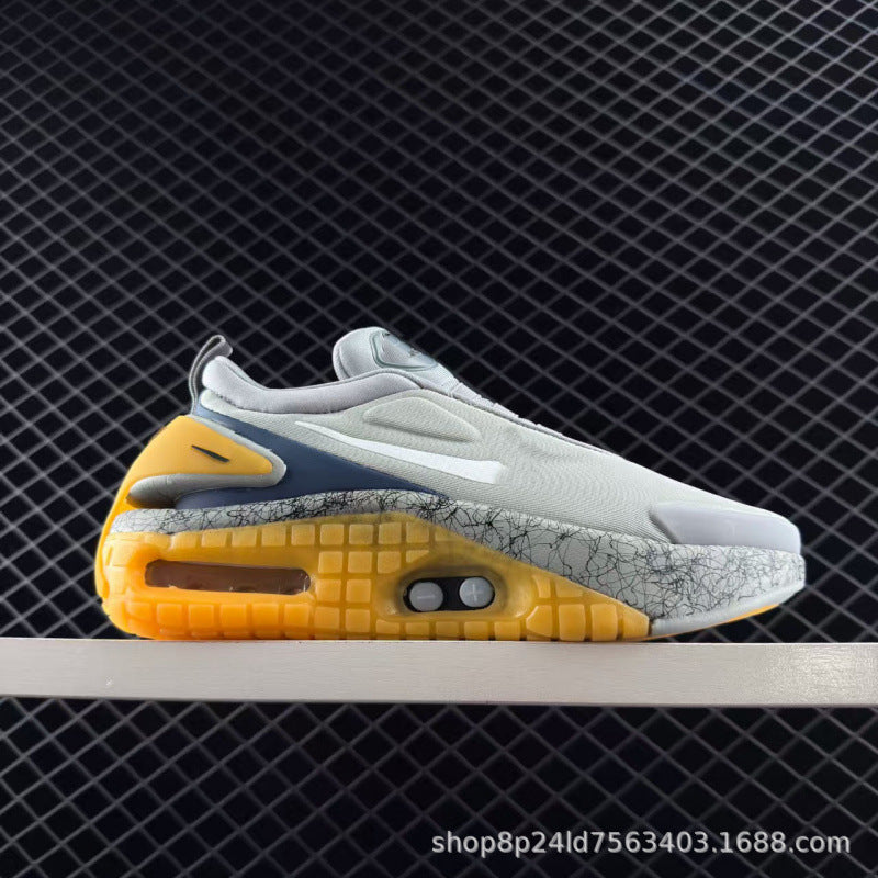Nike 2026 New Adapt Auto Max Men's Shoes Breathable Life Casual Shoes Trendy Lake Blue European Station Trendy Shoes