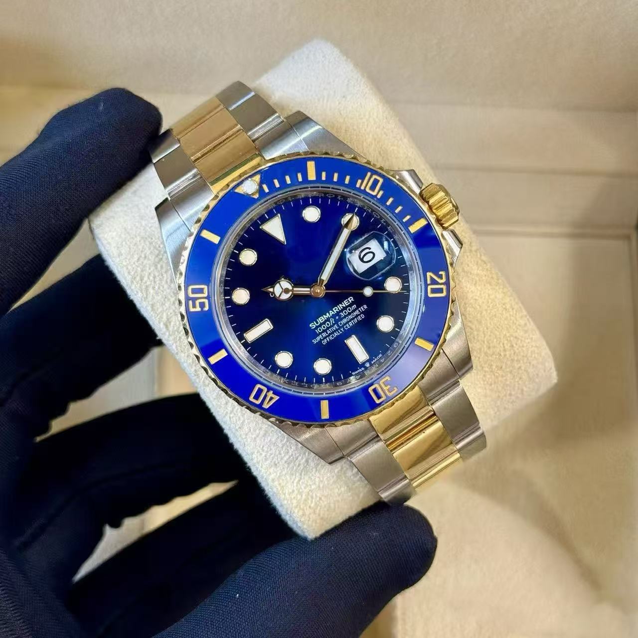Rolex Labor's home green ghost business fully automatic machinery fashion casual steel belt men's watch wholesale dropshipping source factory