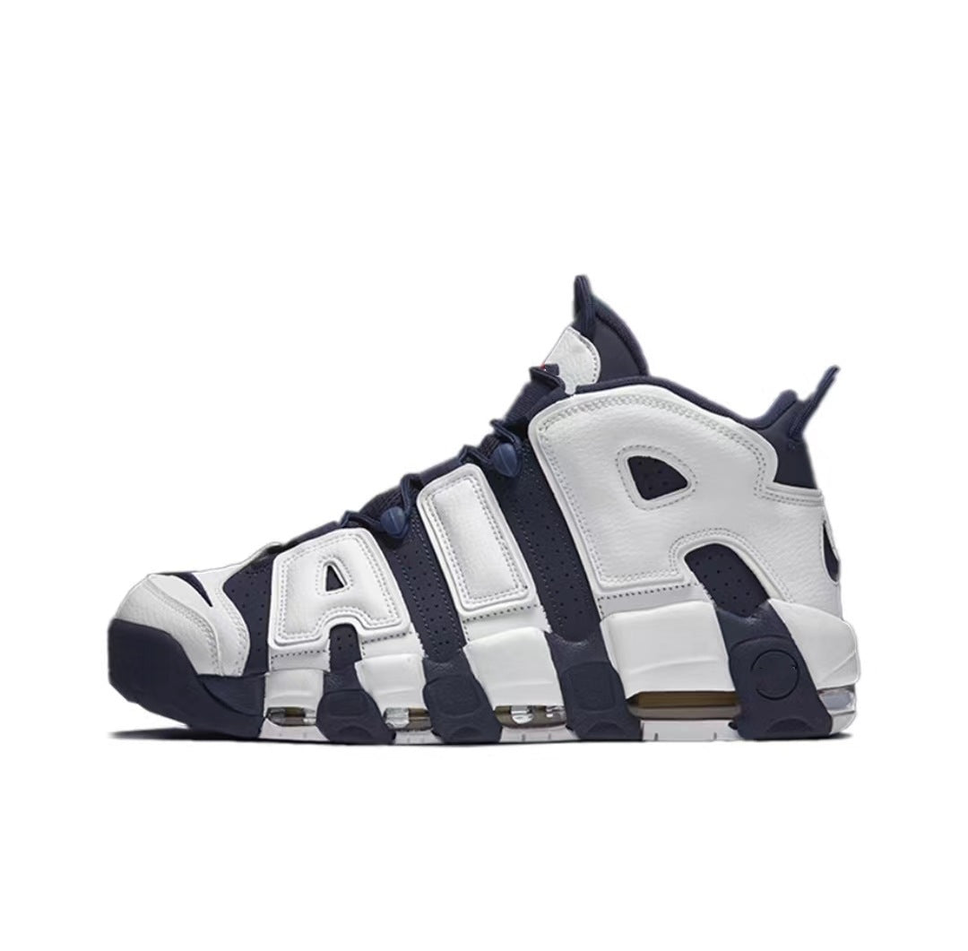 Putian Shoes Big Pippen Air Platinum Panda Liquid Silver Running Air Cushion Thick-soled Sports Casual Men's and Women's Basketball Shoes
