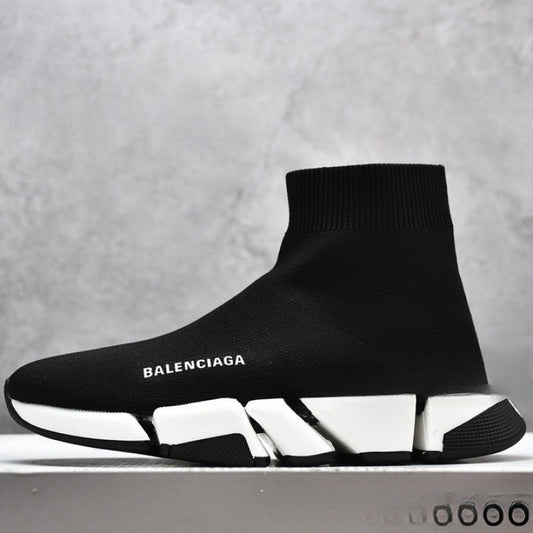 Balenciaga Putian socks, shoes, stretchy high-top dad shoes, men's and women's platform height-boosting shoes, casual and versatile couple sneakers