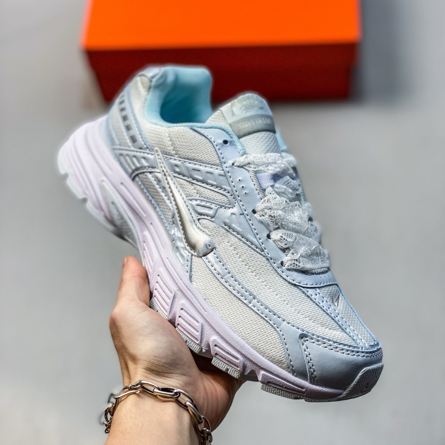 Pure original NK INITIATOR men's and women's dad shoes running shoes are comfortable non-slip wear-resistant and breathable life casual shoes