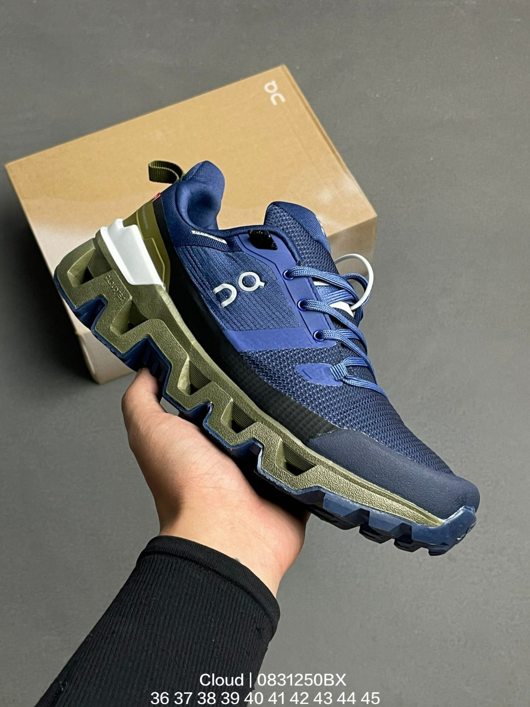 ac shoes Putian Shoes On Ang Run Cloudwander Waterproof Men's and Women's Outdoor Hiking Shoes