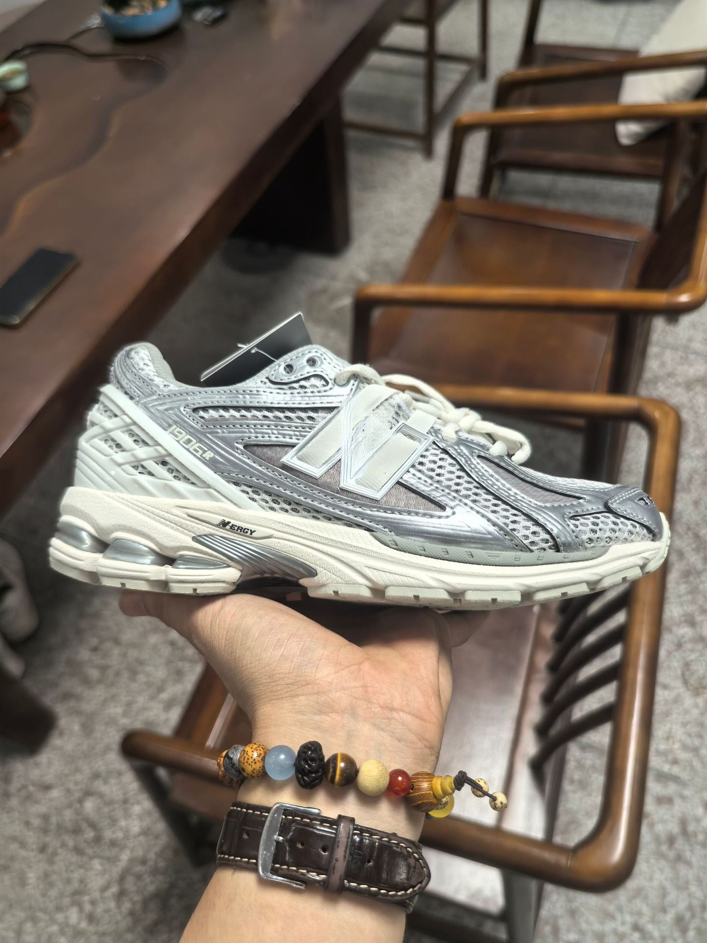 New Balance 1906R Fashion Mesh Breathable Low Top Running Shoes High Quality Versatile Durable Sneakers For Men & Women