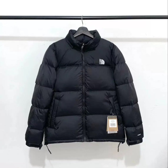 The NORTH FACE High quality North Face Beauty Edition 1996 Feather Cotton Jacket Winter Men's and Women's Stand Collar Thickened Windproof Bread Jacket Cotton Jacket