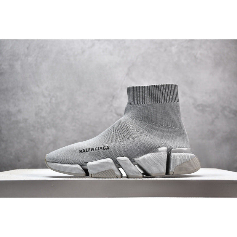 Balenciaga Putian socks, shoes, stretchy high-top dad shoes, men's and women's platform height-boosting shoes, casual and versatile couple sneakers