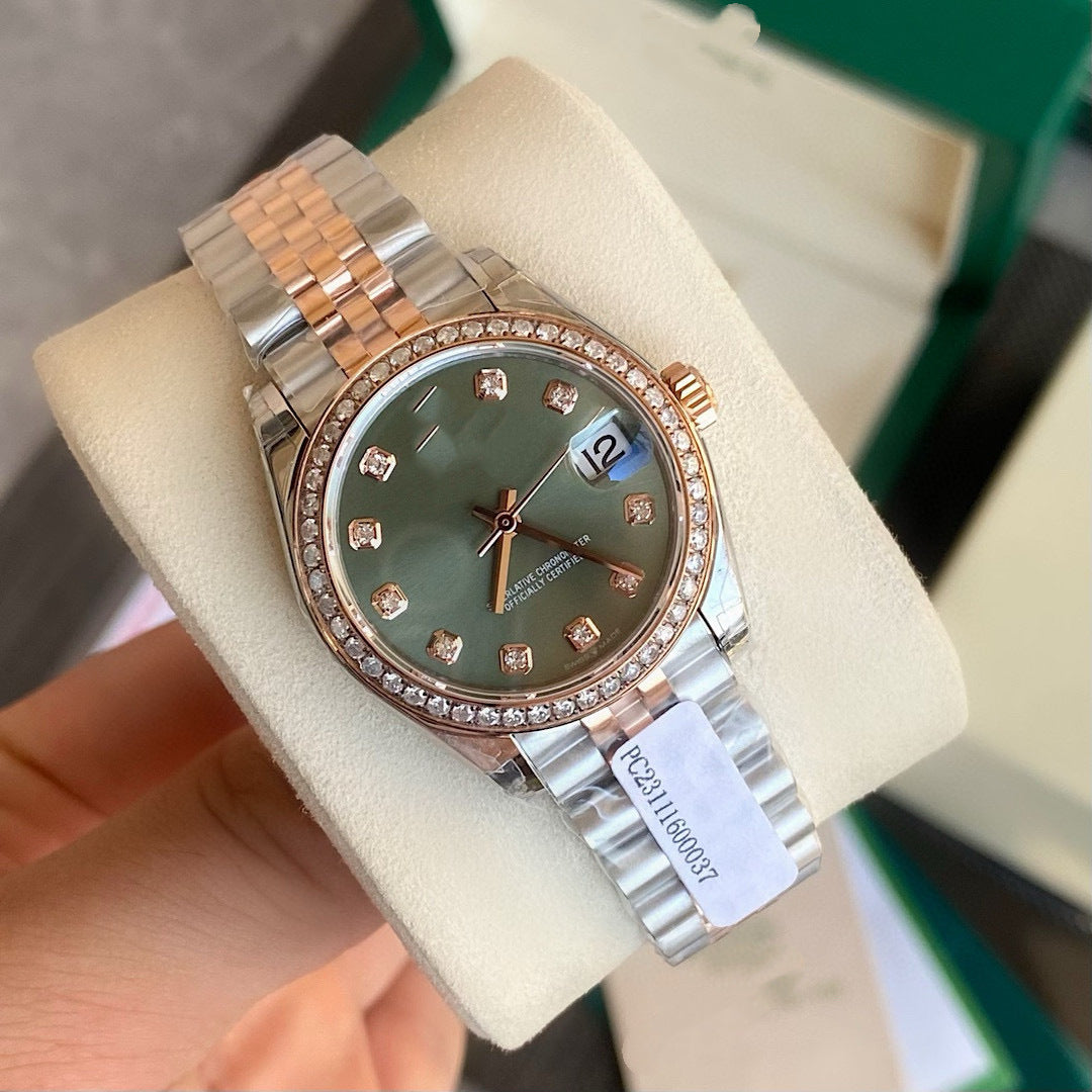 ROLEX GS Factory Oyster Perpetual Datejust Ladies Diamond Star 2236 Fully Automatic Mechanical Ladies Watch