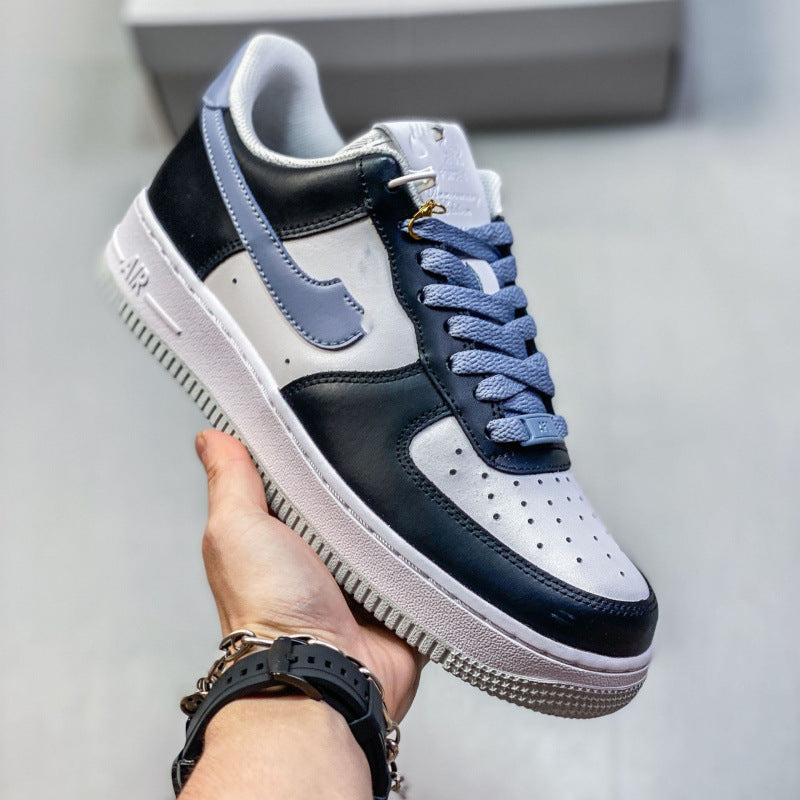 Explor Nike What The LA Collaboration Mandarin Duck Air Force One Versatile Casual Sportsboard Shoes for Men and Women AF1 Trendy Shoes