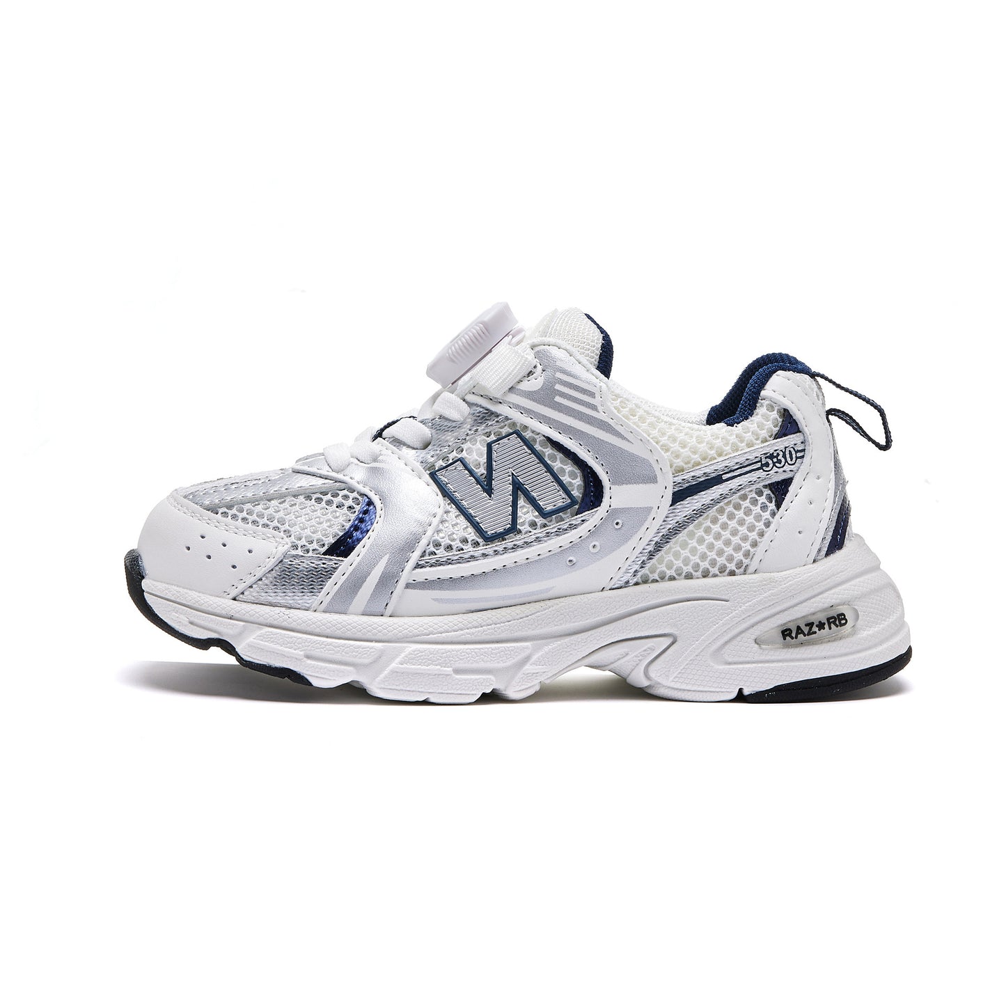 New balance Children's shoes wholesale 2025 spring and autumn new girls' parent-child sneakers four seasons boys' dad shoes children's casual shoes