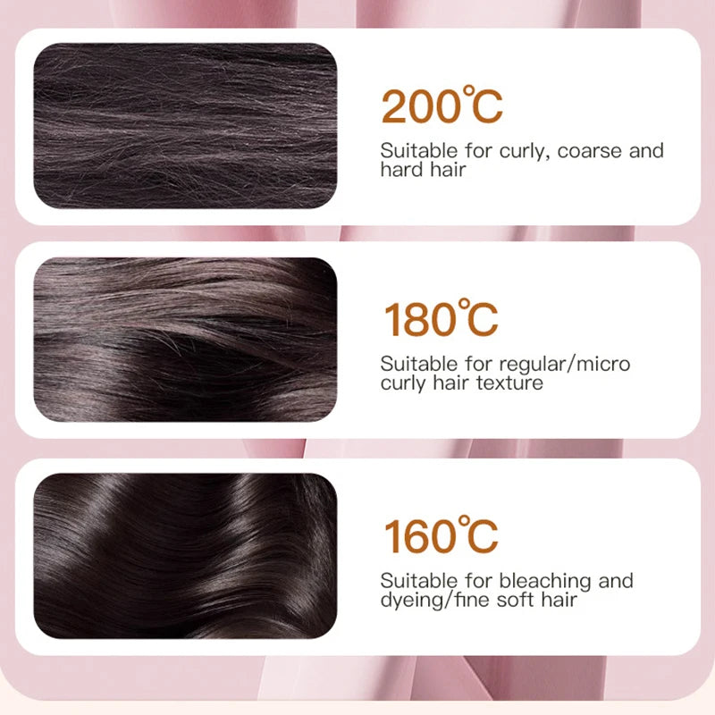 Mini straightening comb, portable and stylish straightening tool, USB charging wireless straightening comb ﻿