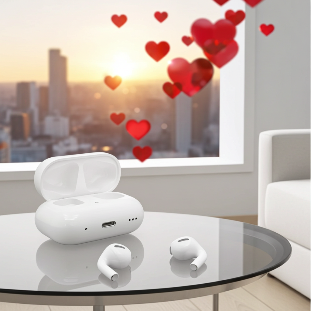 2025 NEW IOS18 ANC Pro 2 Wireless Bluetooth Earbuds Active Noise Cancellation Gaming Handfree Headset Earphone USB-C Type Cable