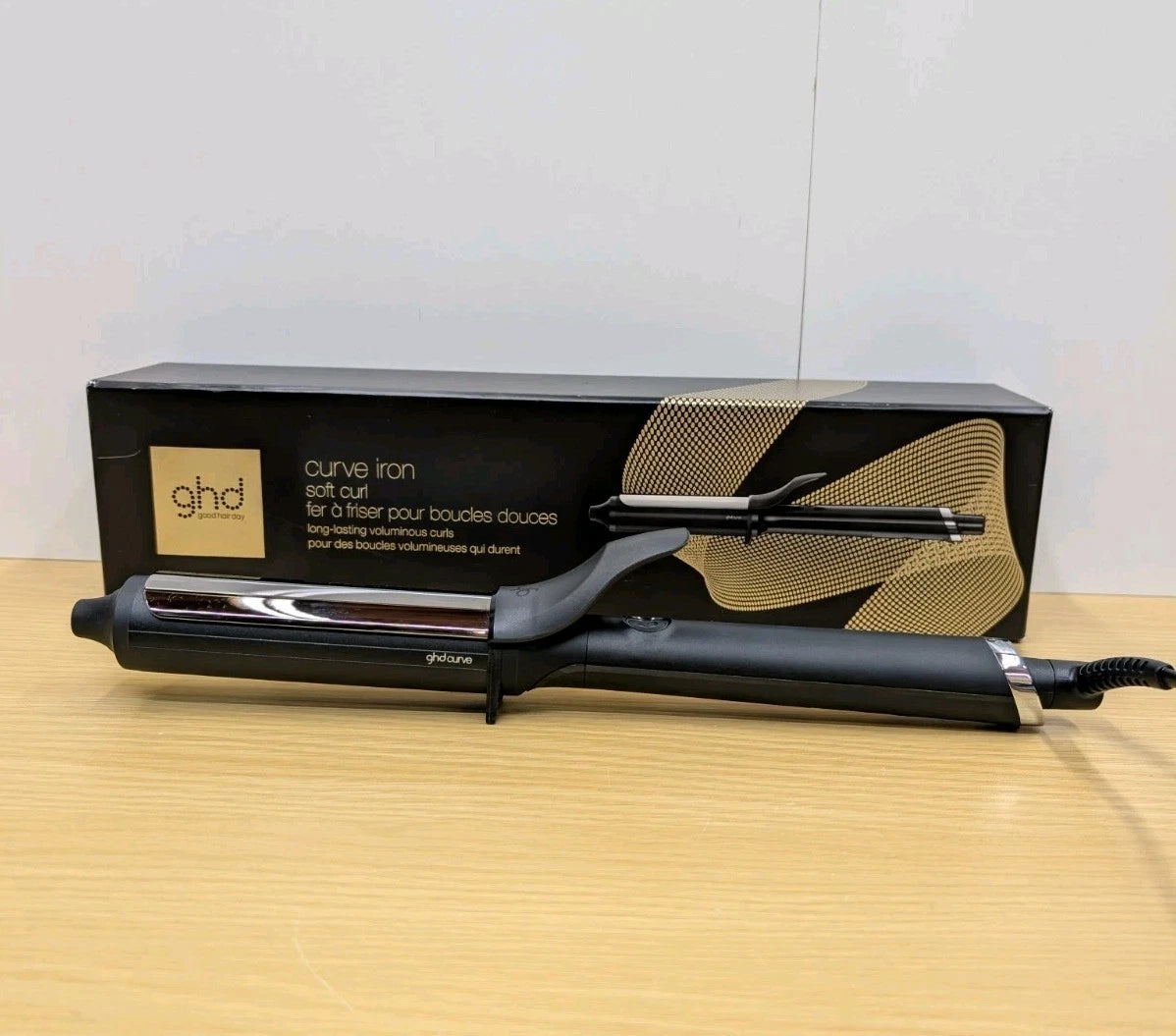 GHD Cross-border curve tong upgraded ceramic curl straight hair European standard GHD curling iron