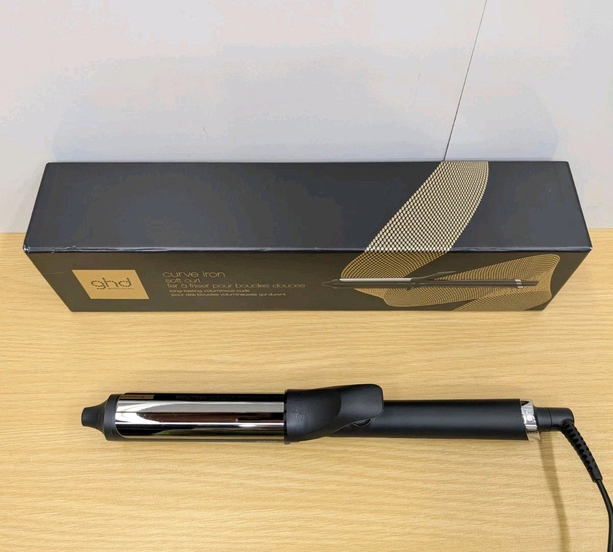 GHD Cross-border curve tong upgraded ceramic curl straight hair European standard GHD curling iron